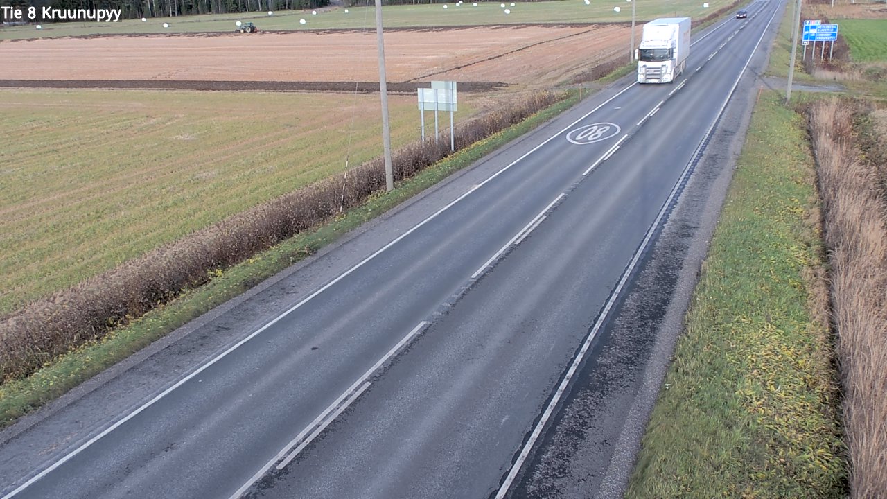 Kelikamerat Kuva Tie 8 Kruunupyy, Kruunupyy, Pohjanmaa