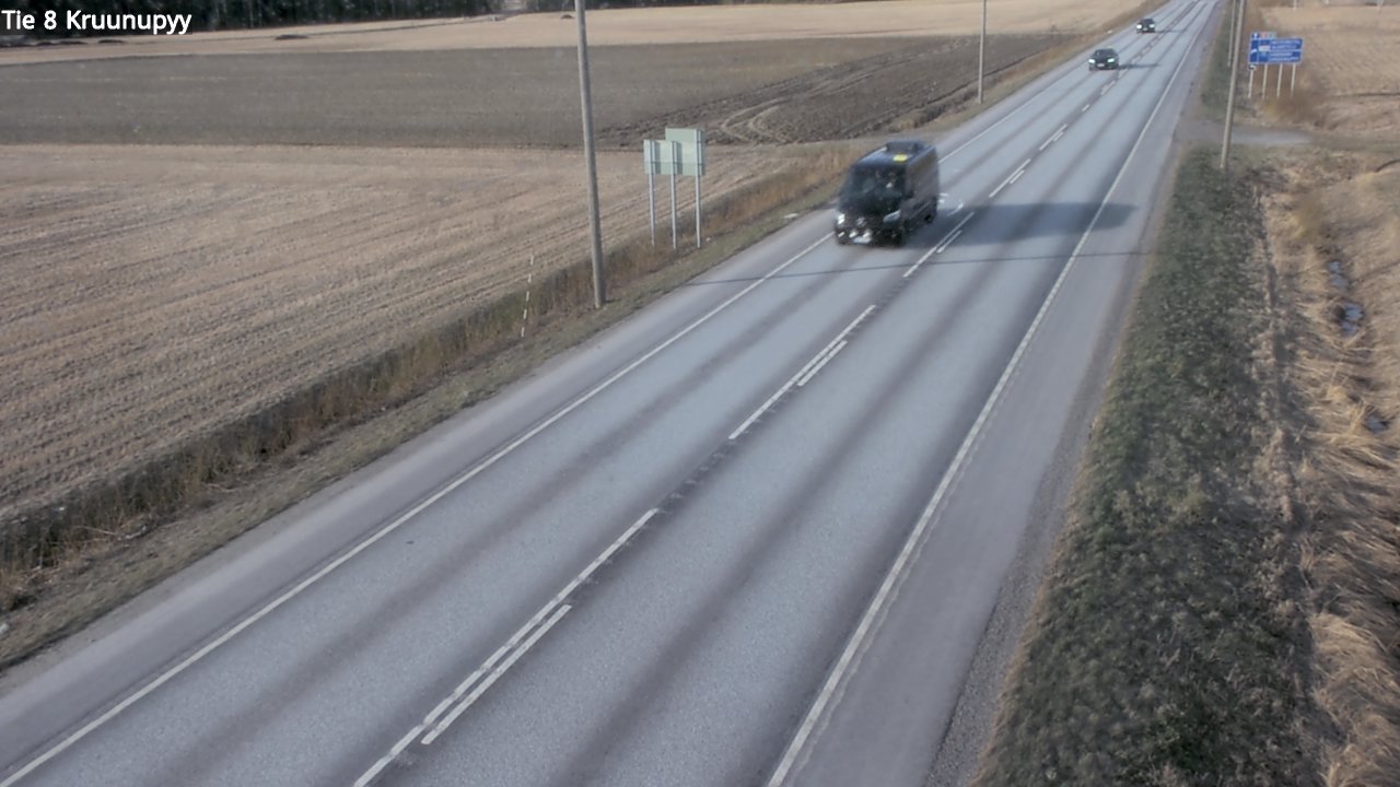 Weather Camera Image Road 8 Kruunupyy, Kruunupyy, Pohjanmaa