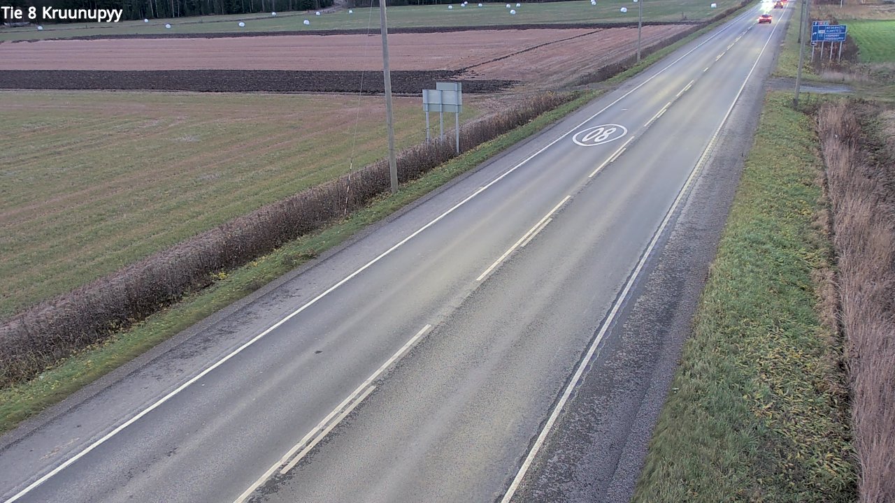 Kelikamerat Kuva Tie 8 Kruunupyy, Kruunupyy, Pohjanmaa