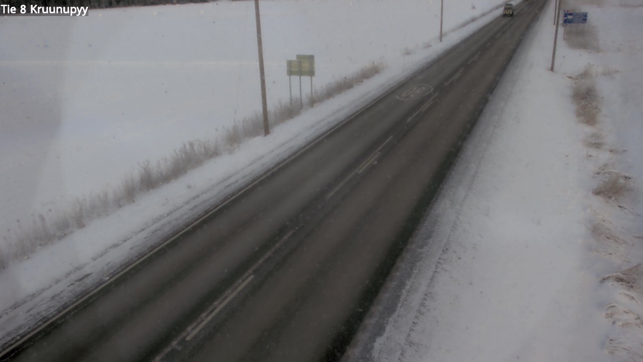 Weather Camera Image Road 8 Kruunupyy, Kruunupyy, Pohjanmaa