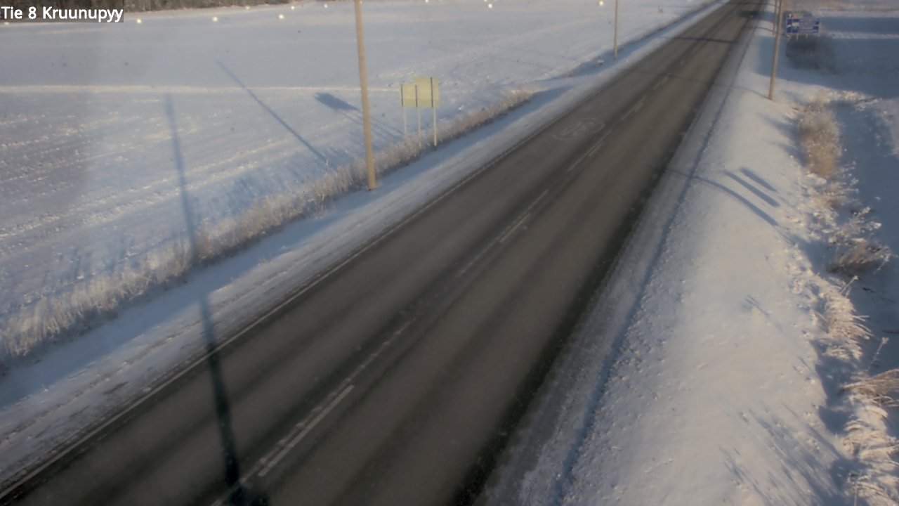 Weather Camera Image Road 8 Kruunupyy, Kruunupyy, Pohjanmaa