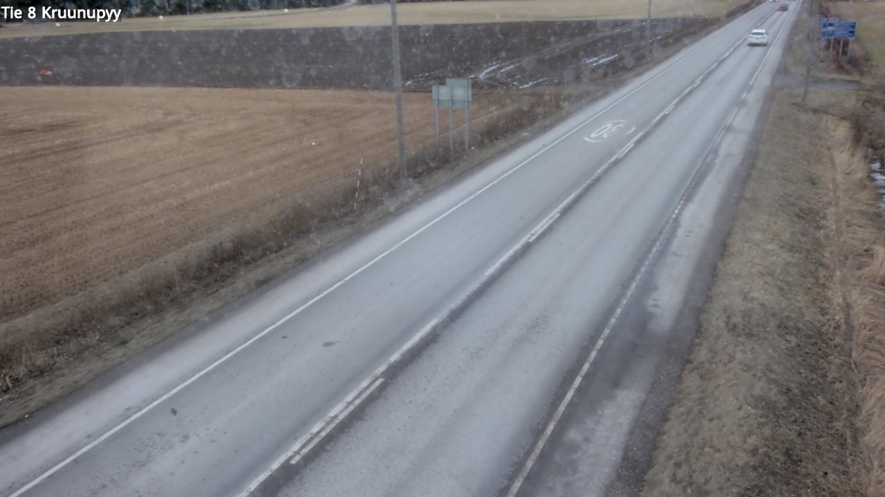 Weather Camera Image Road 8 Kruunupyy, Kruunupyy, Pohjanmaa