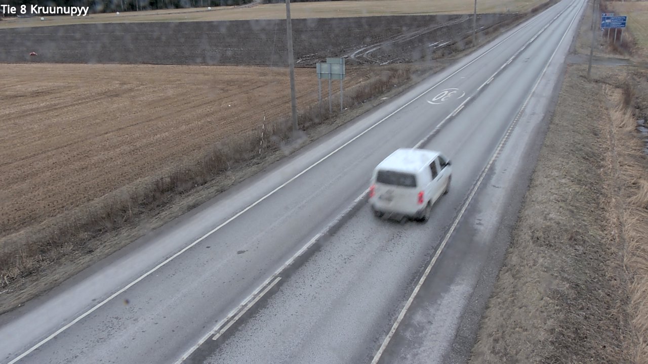 Weather Camera Image Road 8 Kruunupyy, Kruunupyy, Pohjanmaa