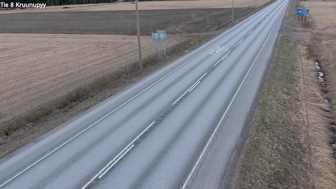 Kelikamerat Kuva Tie 8 Kruunupyy, Kruunupyy, Pohjanmaa