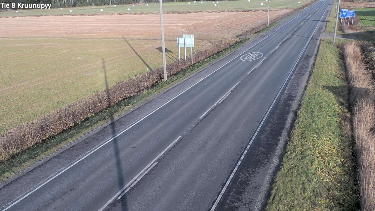 Kelikamerat Kuva Tie 8 Kruunupyy, Kruunupyy, Pohjanmaa