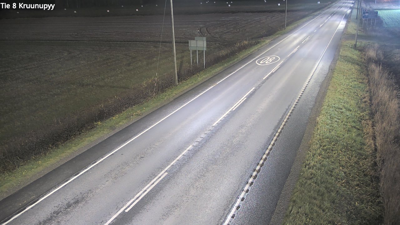 Kelikamerat Kuva Tie 8 Kruunupyy, Kruunupyy, Pohjanmaa