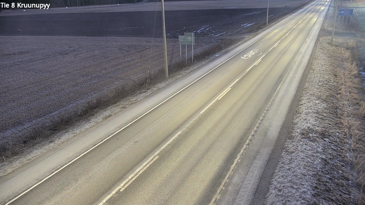 Kelikamerat Kuva Tie 8 Kruunupyy, Kruunupyy, Pohjanmaa