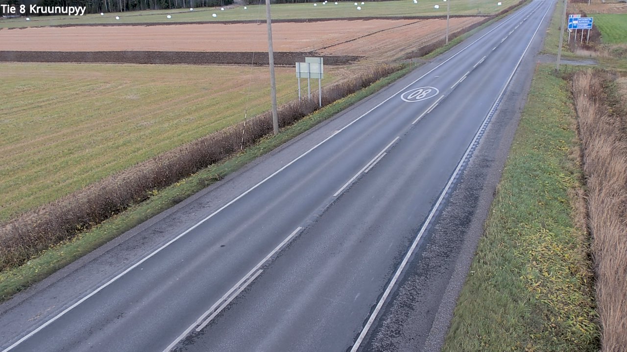 Kelikamerat Kuva Tie 8 Kruunupyy, Kruunupyy, Pohjanmaa