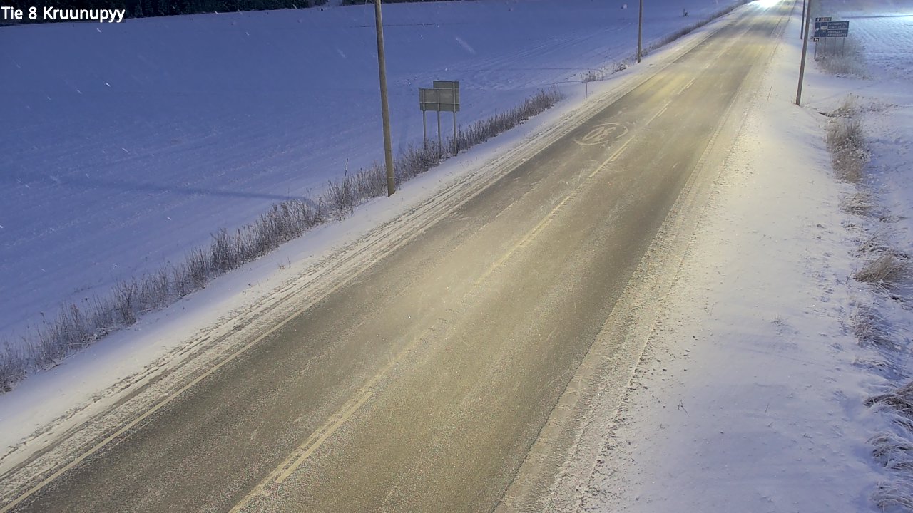 Kelikamerat Kuva Tie 8 Kruunupyy, Kruunupyy, Pohjanmaa