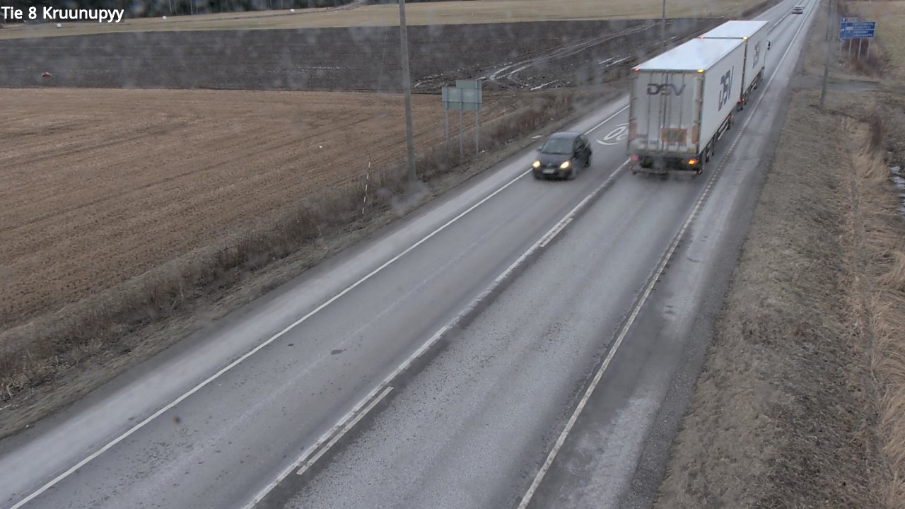 Weather Camera Image Road 8 Kruunupyy, Kruunupyy, Pohjanmaa
