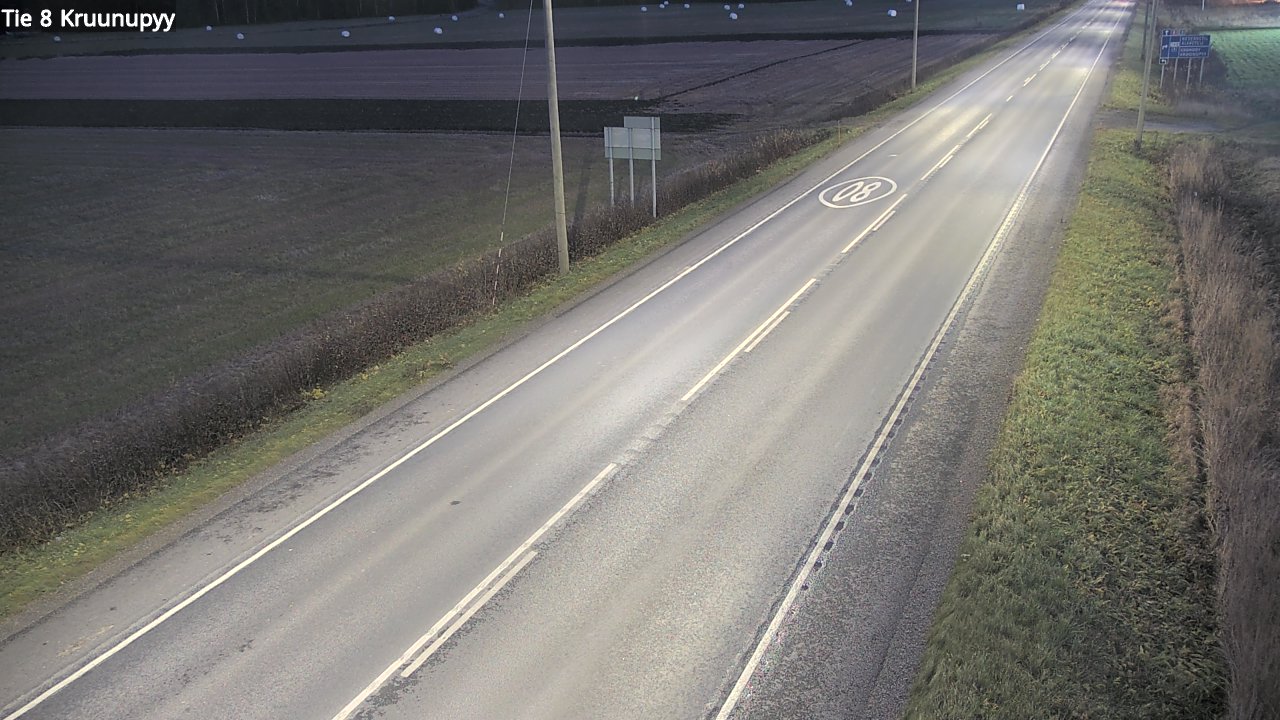 Kelikamerat Kuva Tie 8 Kruunupyy, Kruunupyy, Pohjanmaa