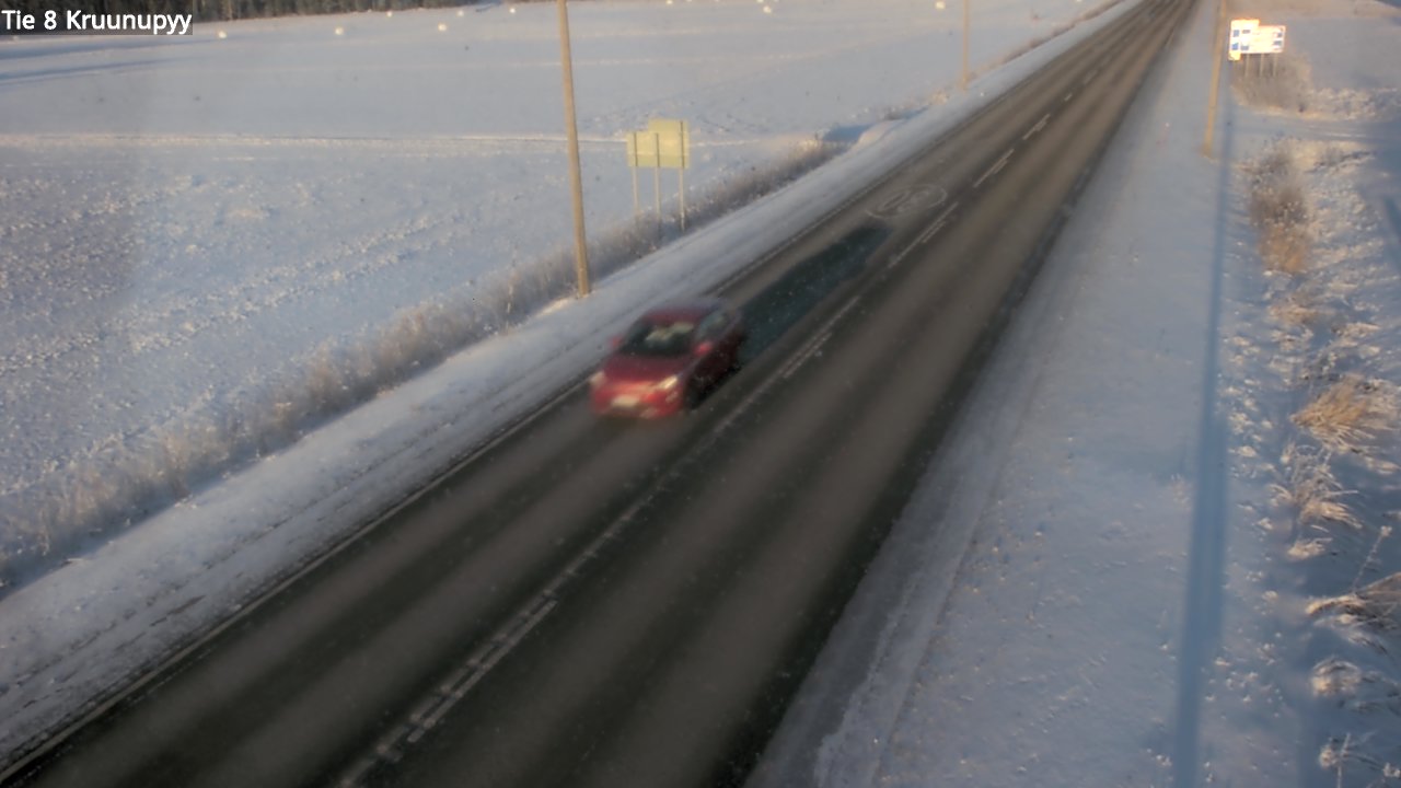 Weather Camera Image Road 8 Kruunupyy, Kruunupyy, Pohjanmaa