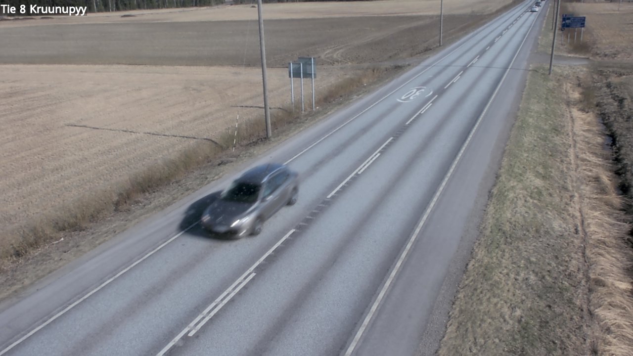 Weather Camera Image Road 8 Kruunupyy, Kruunupyy, Pohjanmaa