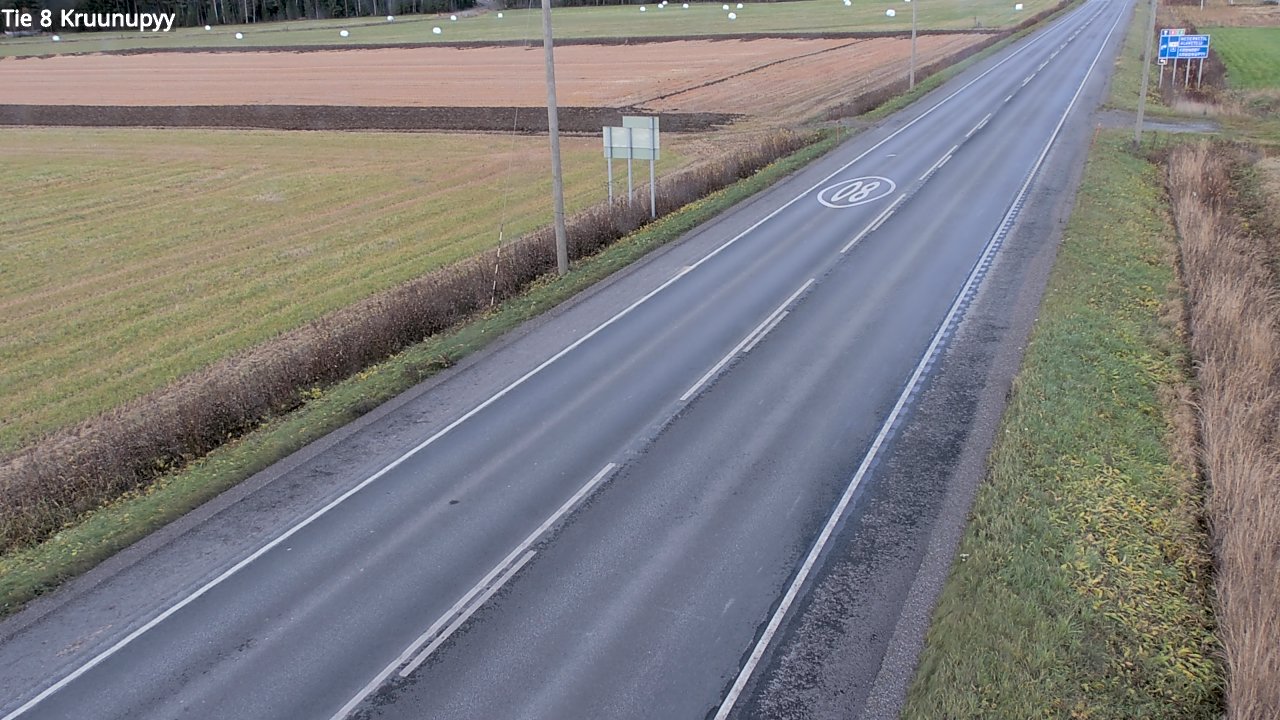 Kelikamerat Kuva Tie 8 Kruunupyy, Kruunupyy, Pohjanmaa