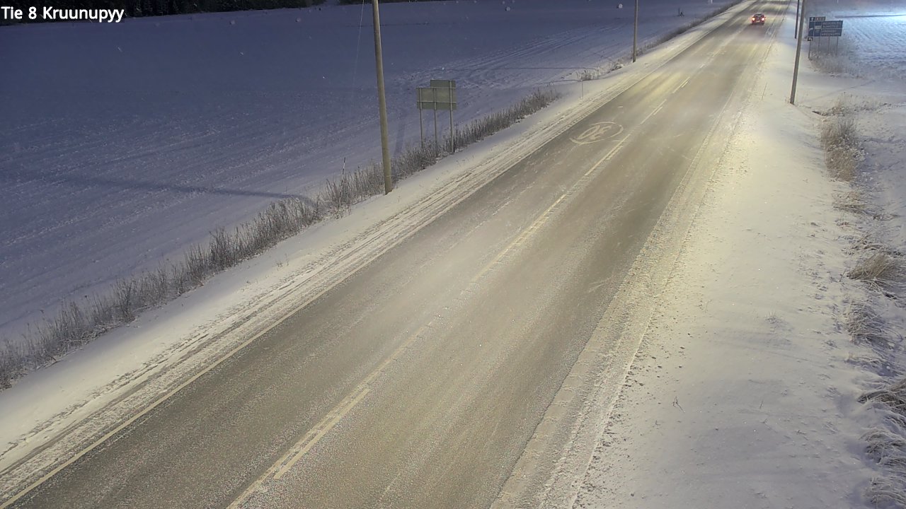 Kelikamerat Kuva Tie 8 Kruunupyy, Kruunupyy, Pohjanmaa