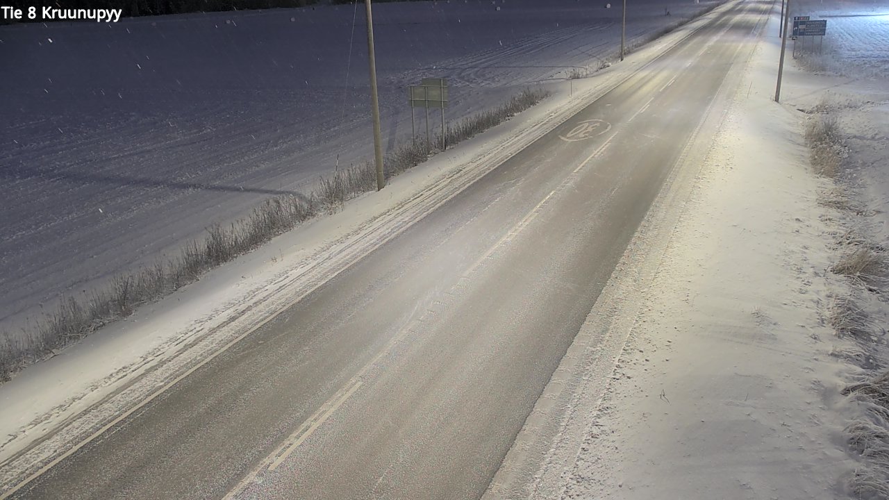 Kelikamerat Kuva Tie 8 Kruunupyy, Kruunupyy, Pohjanmaa