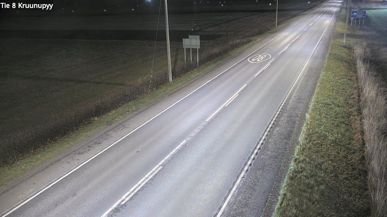 Kelikamerat Kuva Tie 8 Kruunupyy, Kruunupyy, Pohjanmaa