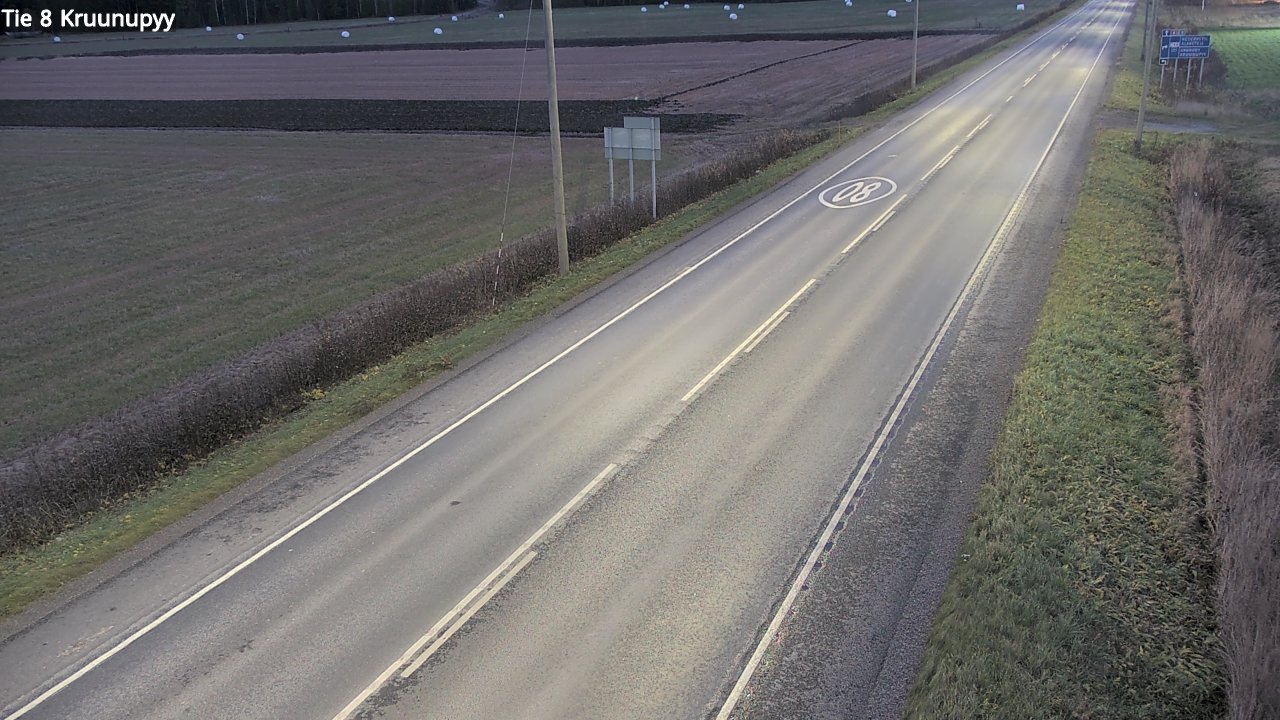 Kelikamerat Kuva Tie 8 Kruunupyy, Kruunupyy, Pohjanmaa