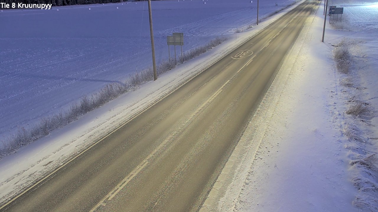 Kelikamerat Kuva Tie 8 Kruunupyy, Kruunupyy, Pohjanmaa