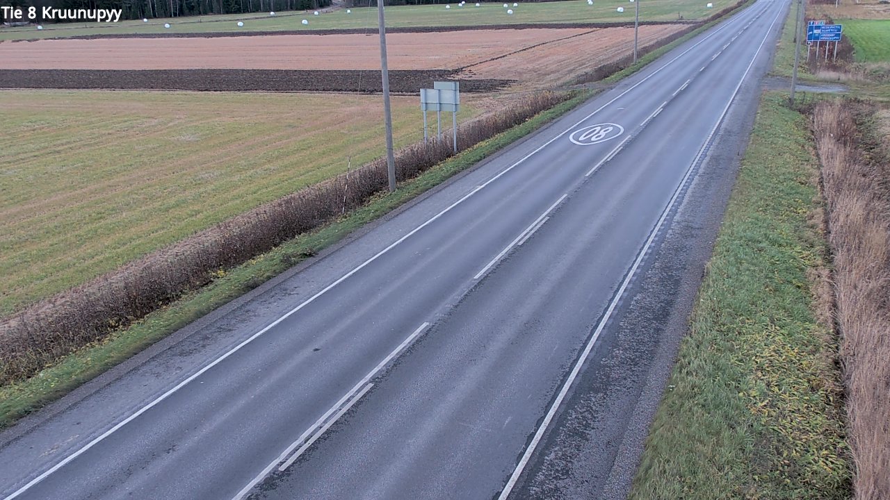 Kelikamerat Kuva Tie 8 Kruunupyy, Kruunupyy, Pohjanmaa