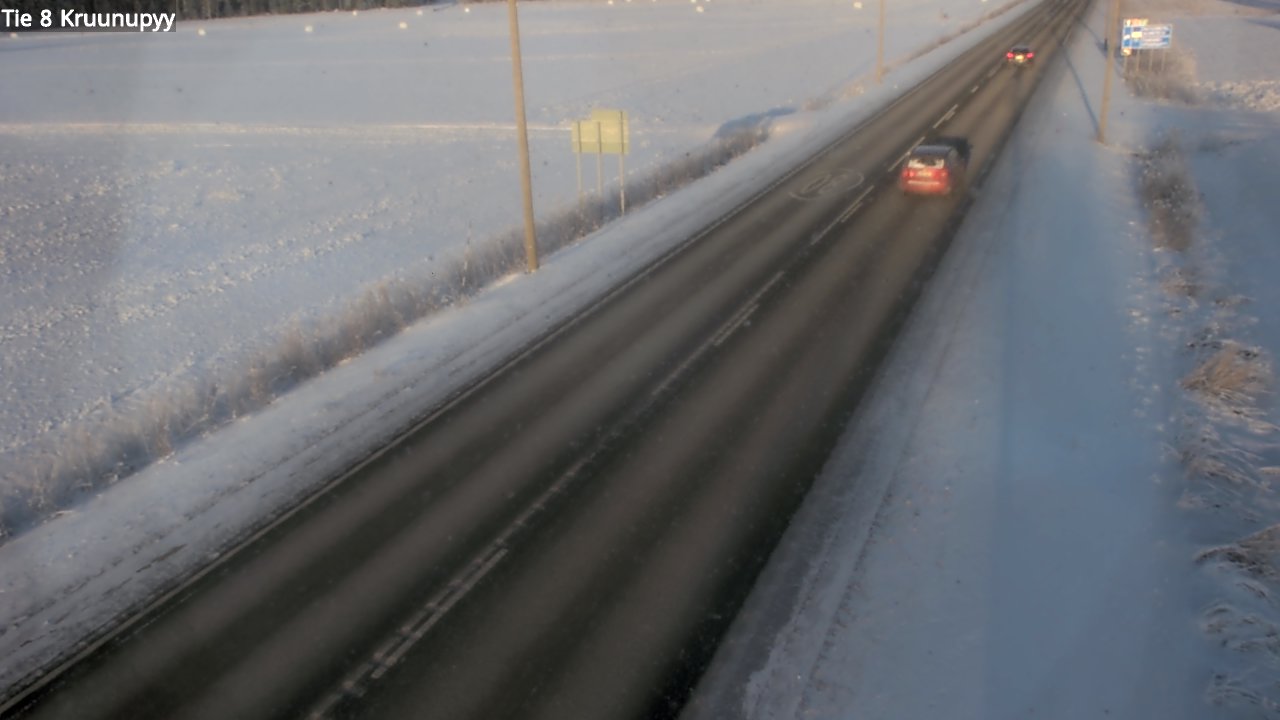 Weather Camera Image Road 8 Kruunupyy, Kruunupyy, Pohjanmaa