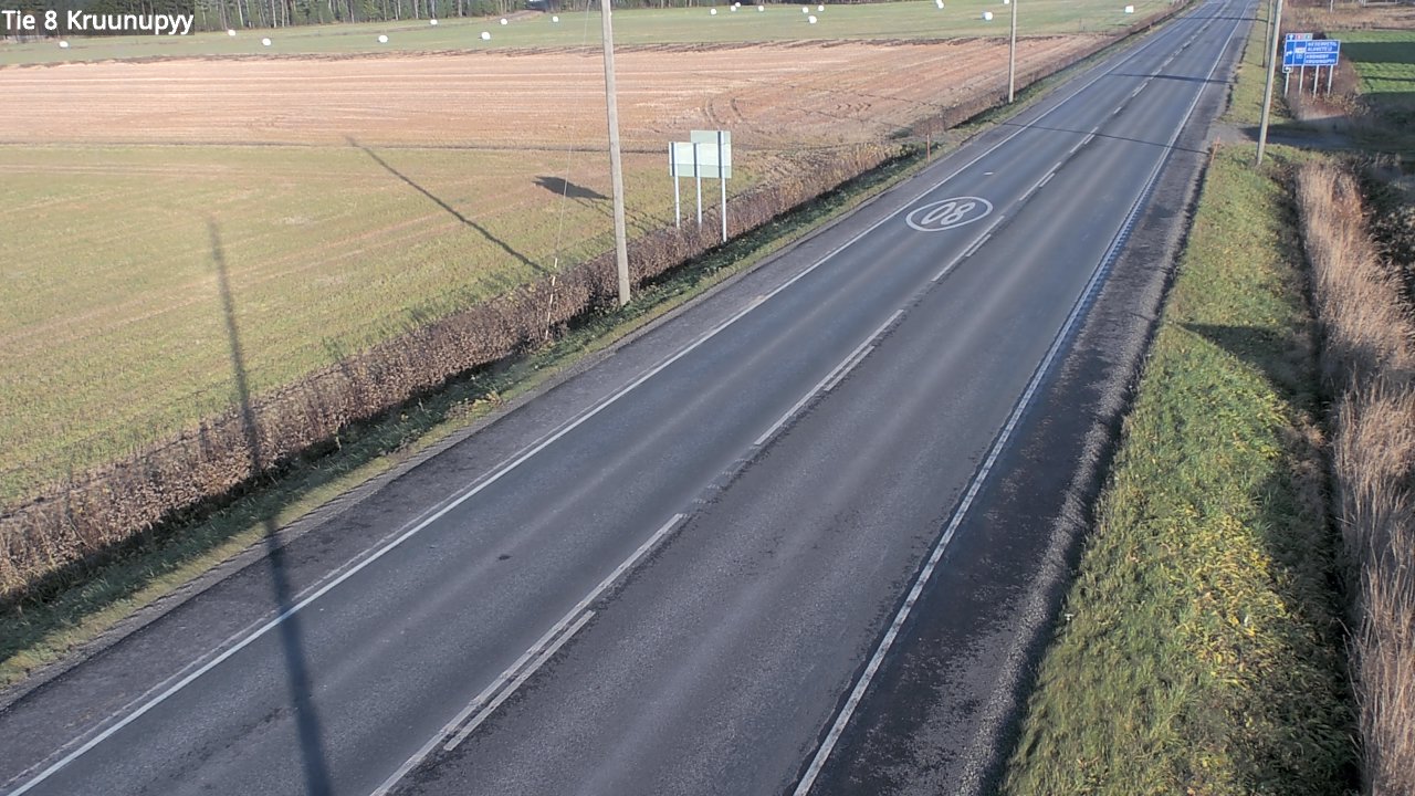 Kelikamerat Kuva Tie 8 Kruunupyy, Kruunupyy, Pohjanmaa