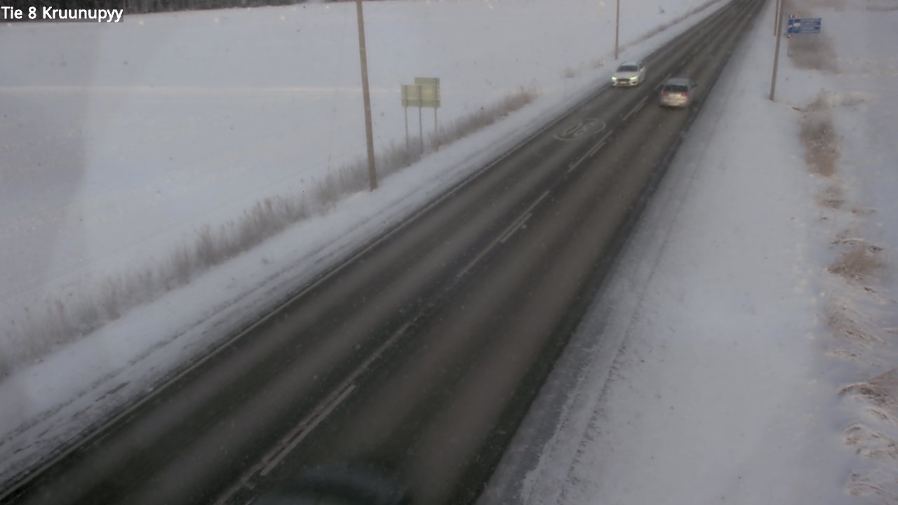 Weather Camera Image Road 8 Kruunupyy, Kruunupyy, Pohjanmaa