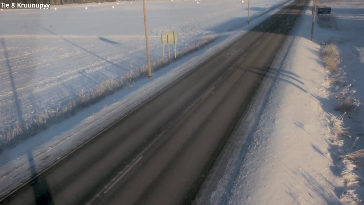 Weather Camera Image Road 8 Kruunupyy, Kruunupyy, Pohjanmaa