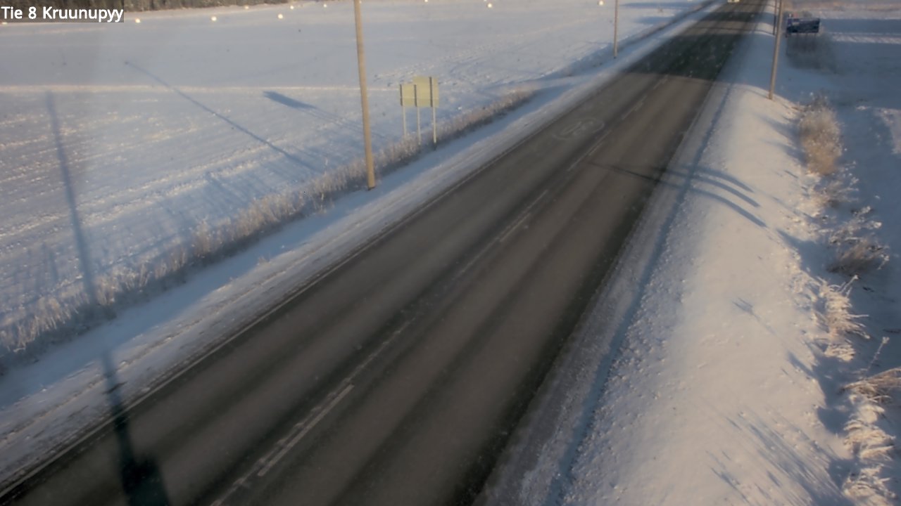 Weather Camera Image Road 8 Kruunupyy, Kruunupyy, Pohjanmaa