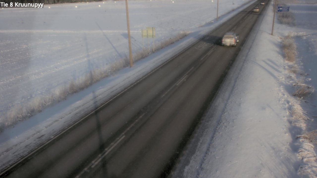Weather Camera Image Road 8 Kruunupyy, Kruunupyy, Pohjanmaa