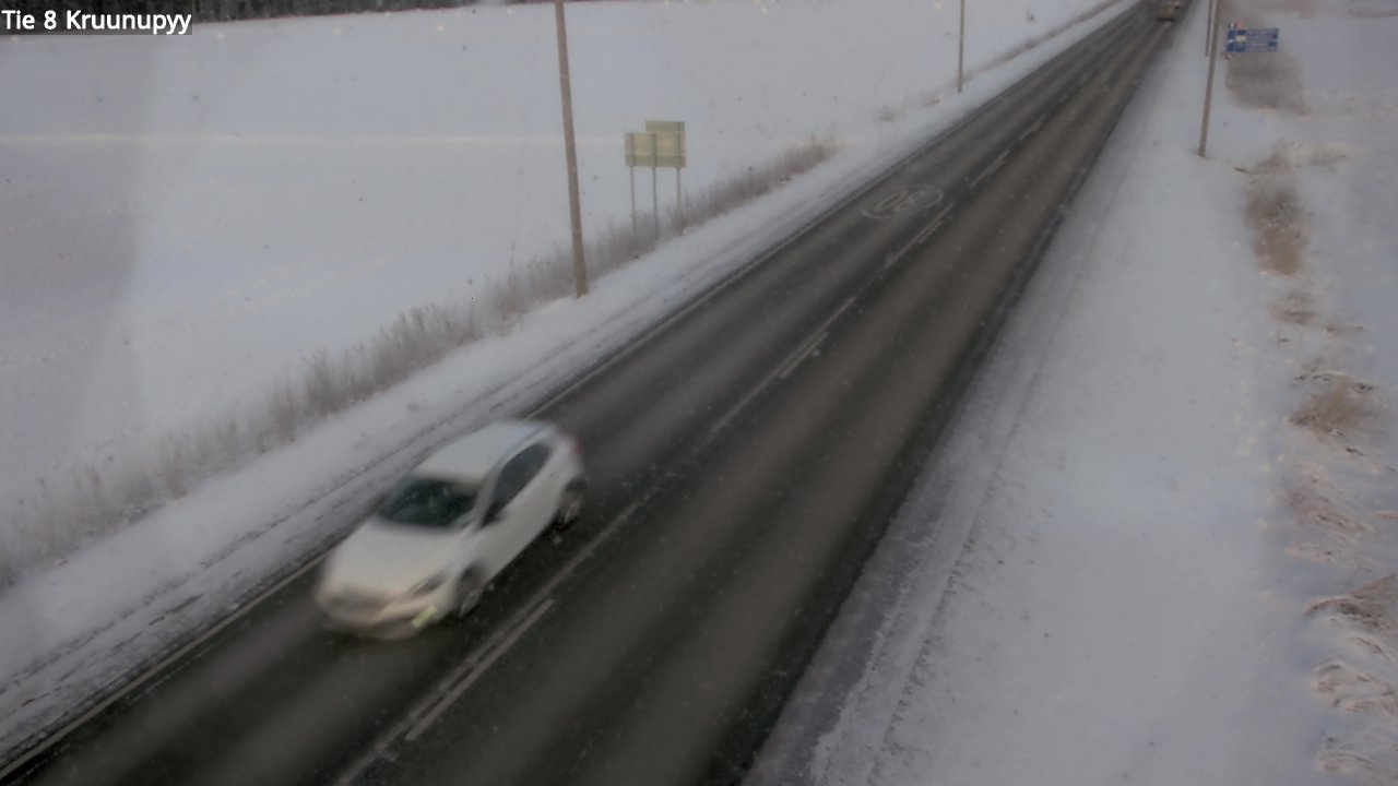 Weather Camera Image Road 8 Kruunupyy, Kruunupyy, Pohjanmaa