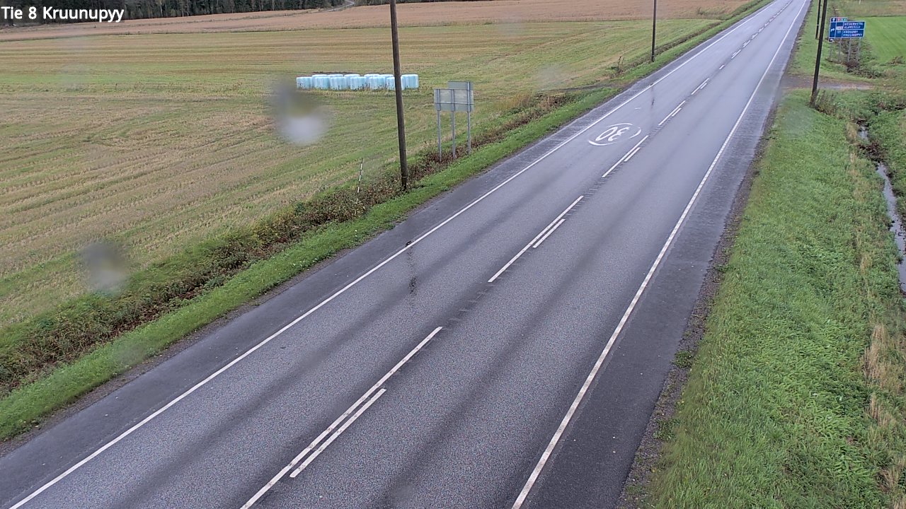 Weather Camera Image Road 8 Kruunupyy, Kruunupyy, Pohjanmaa