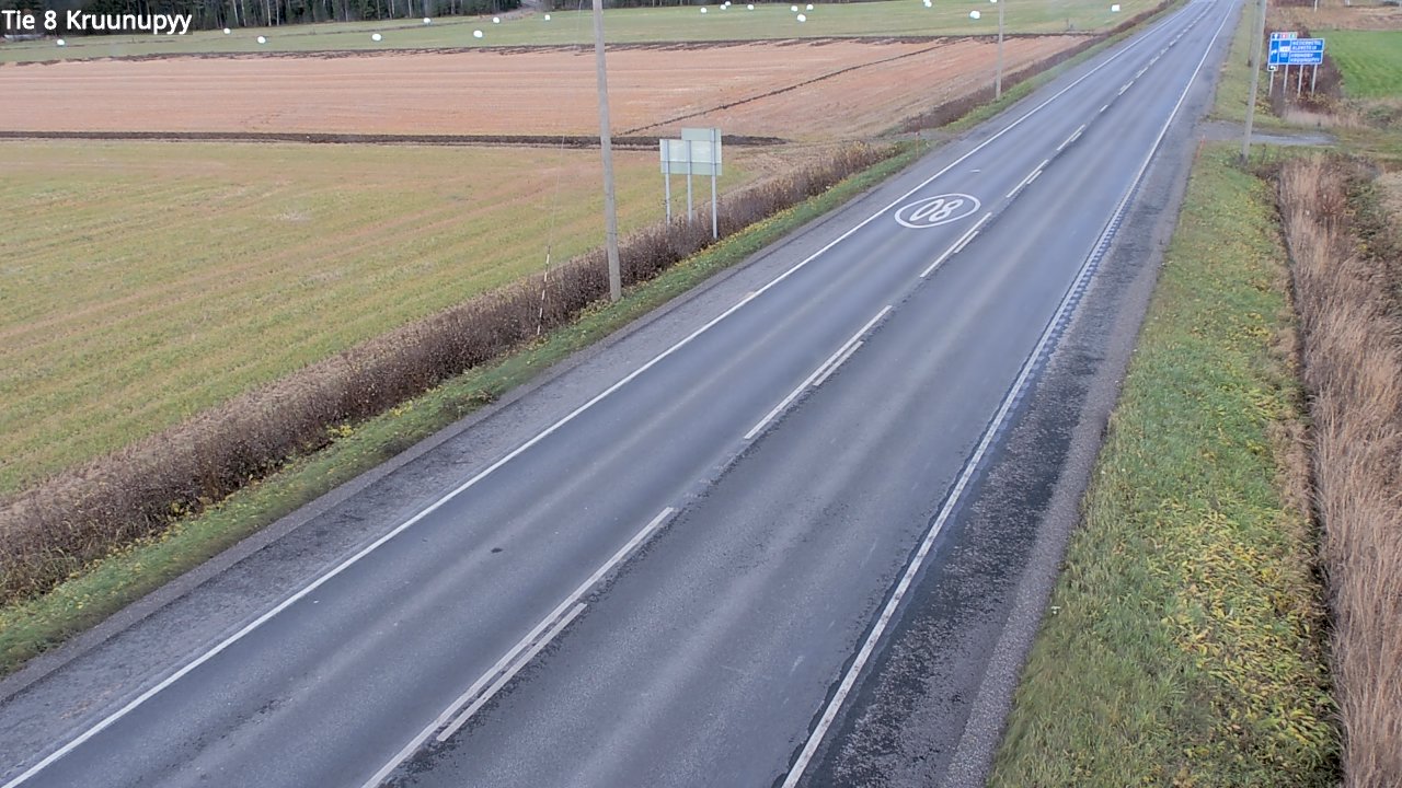 Kelikamerat Kuva Tie 8 Kruunupyy, Kruunupyy, Pohjanmaa