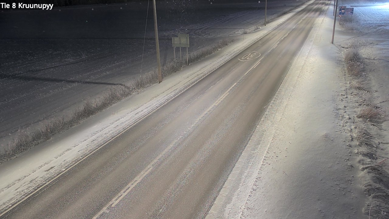 Kelikamerat Kuva Tie 8 Kruunupyy, Kruunupyy, Pohjanmaa