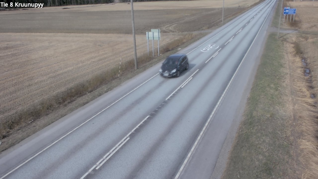 Weather Camera Image Road 8 Kruunupyy, Kruunupyy, Pohjanmaa