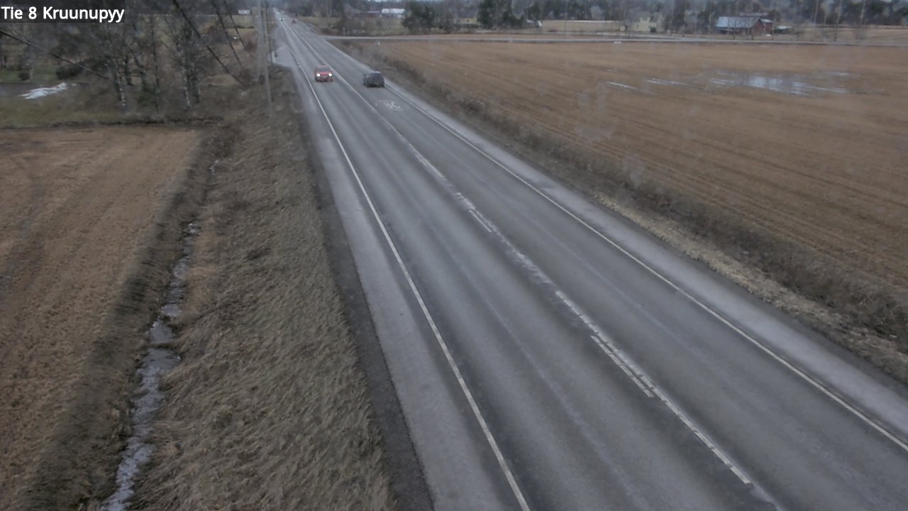 Weather Camera Image Road 8 Kruunupyy, Kruunupyy, Pohjanmaa