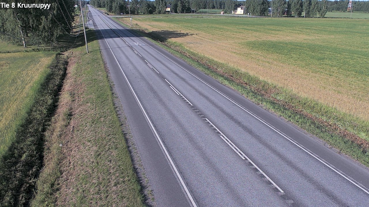 Kelikamerat Kuva Tie 8 Kruunupyy, Kruunupyy, Pohjanmaa