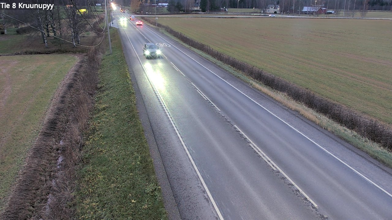 Kelikamerat Kuva Tie 8 Kruunupyy, Kruunupyy, Pohjanmaa