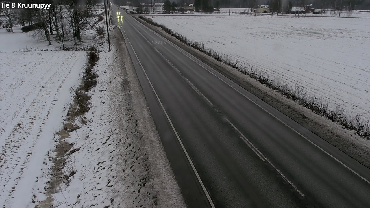 Weather Camera Image Road 8 Kruunupyy, Kruunupyy, Pohjanmaa