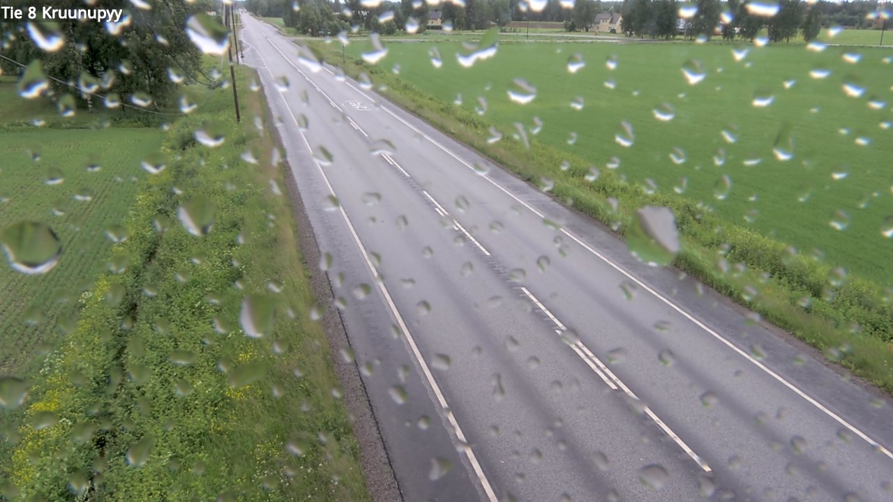 Weather Camera Image Road 8 Kruunupyy, Kruunupyy, Pohjanmaa