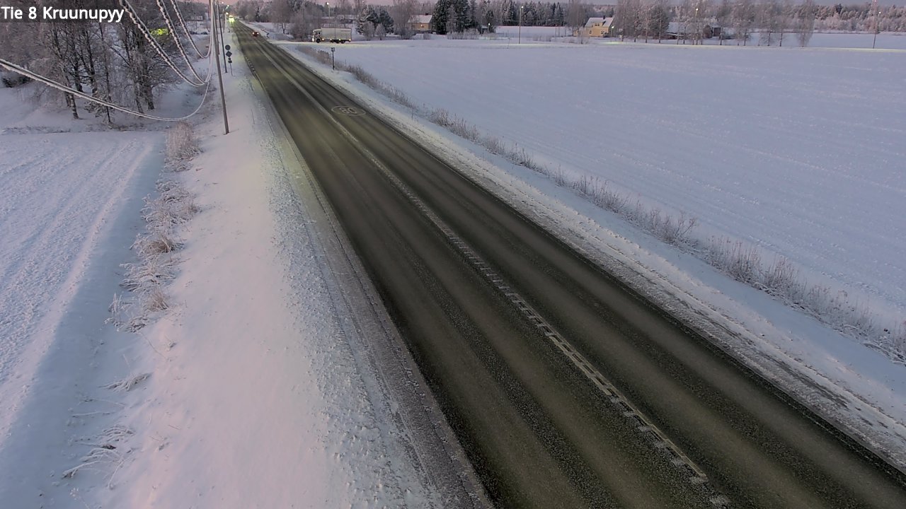 Kelikamerat Kuva Tie 8 Kruunupyy, Kruunupyy, Pohjanmaa