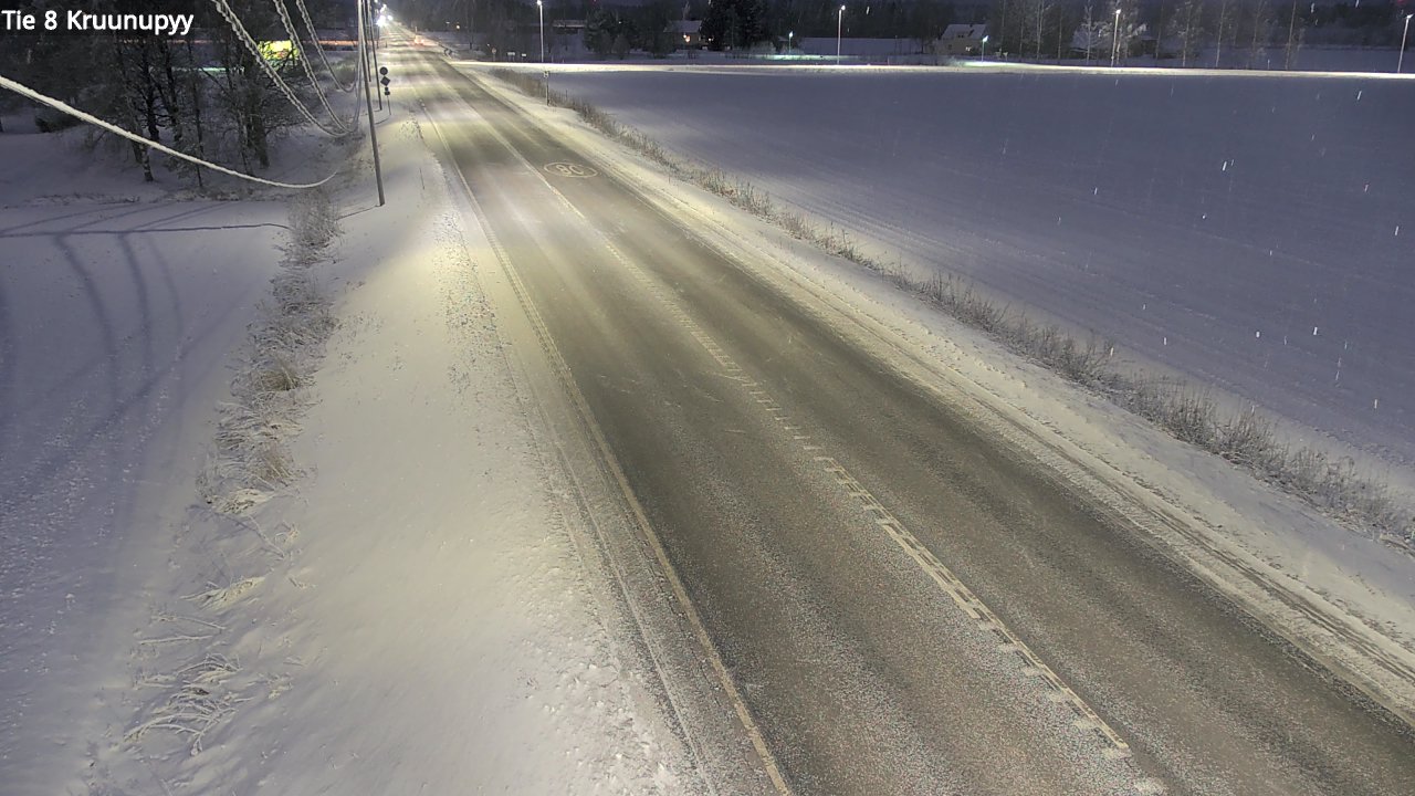 Kelikamerat Kuva Tie 8 Kruunupyy, Kruunupyy, Pohjanmaa