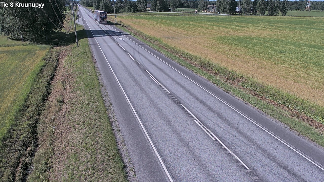 Kelikamerat Kuva Tie 8 Kruunupyy, Kruunupyy, Pohjanmaa