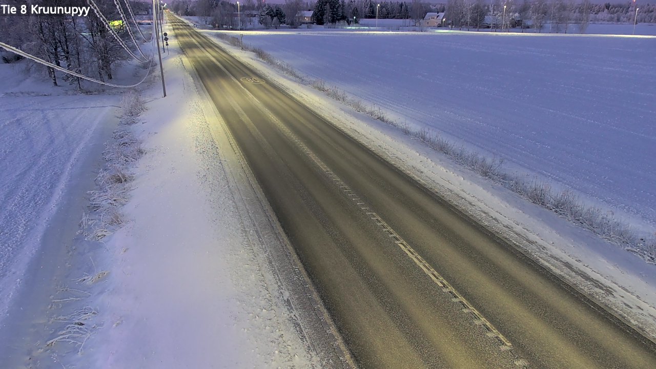 Kelikamerat Kuva Tie 8 Kruunupyy, Kruunupyy, Pohjanmaa