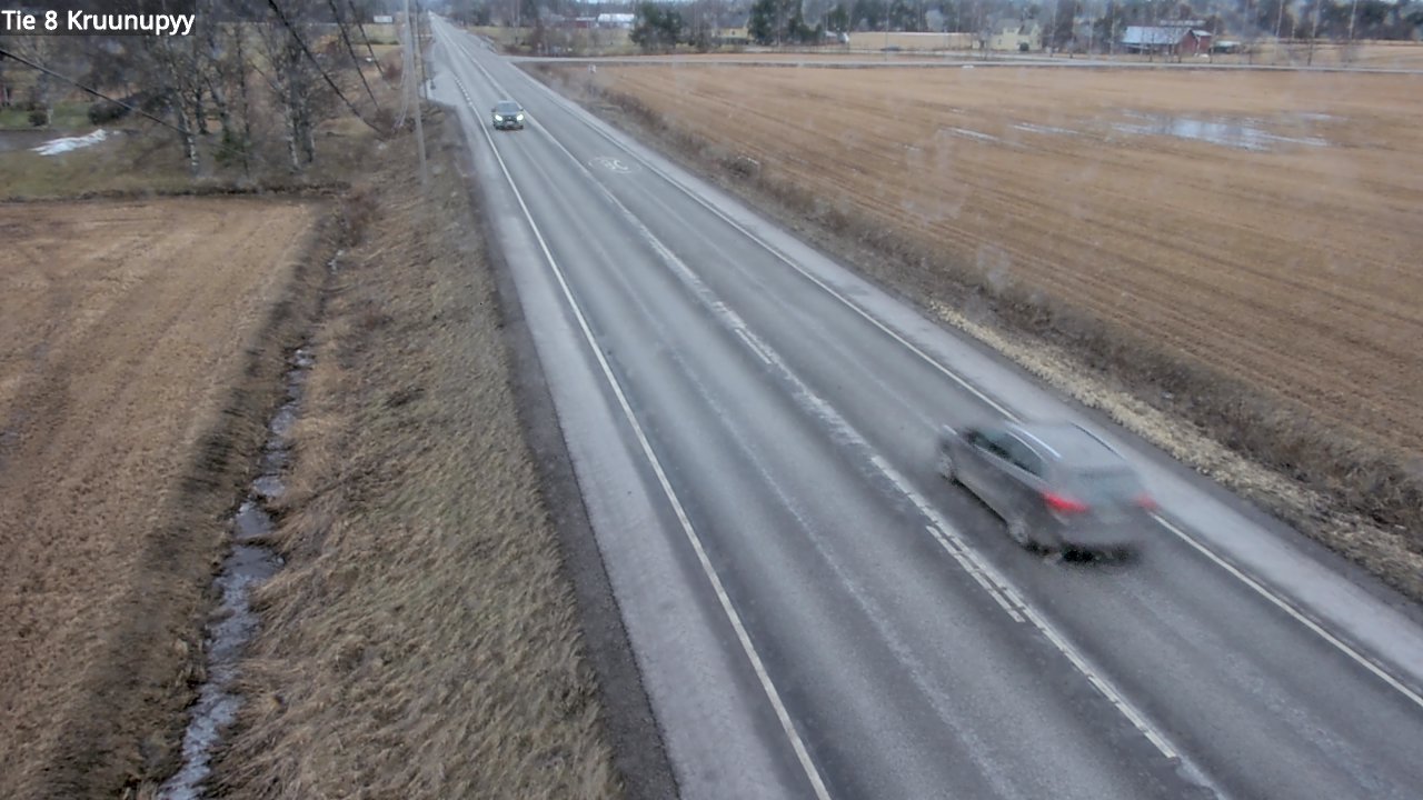 Weather Camera Image Road 8 Kruunupyy, Kruunupyy, Pohjanmaa