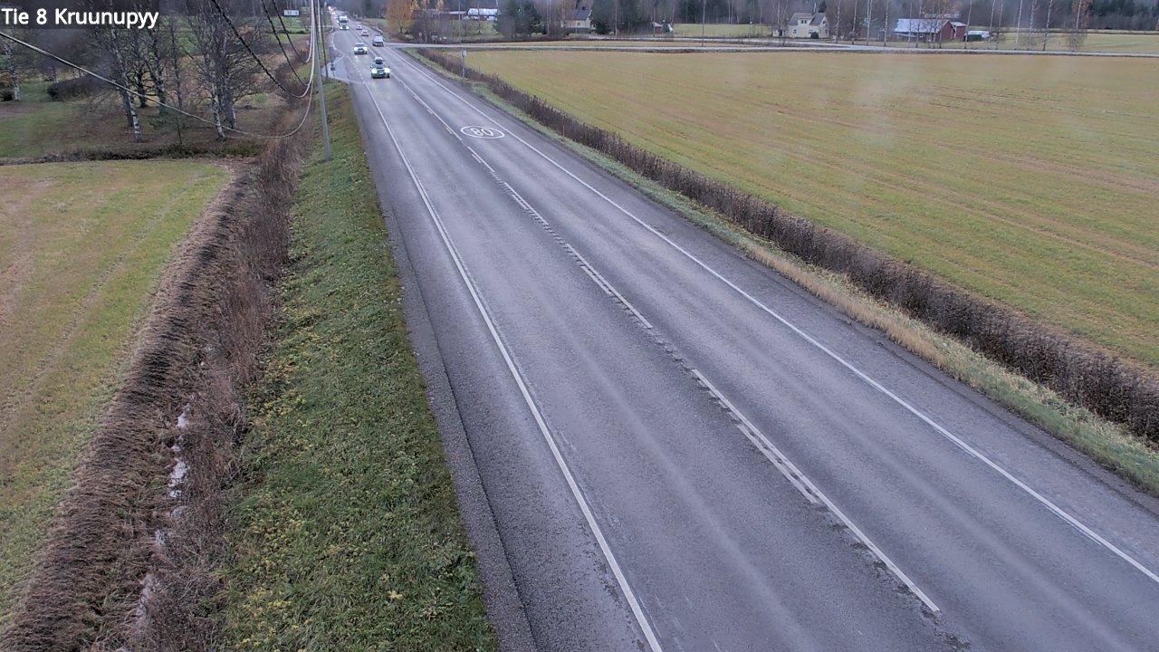 Kelikamerat Kuva Tie 8 Kruunupyy, Kruunupyy, Pohjanmaa