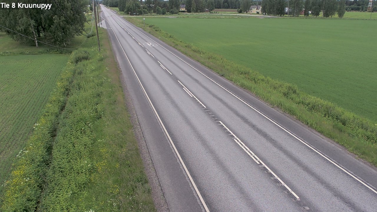 Kelikamerat Kuva Tie 8 Kruunupyy, Kruunupyy, Pohjanmaa