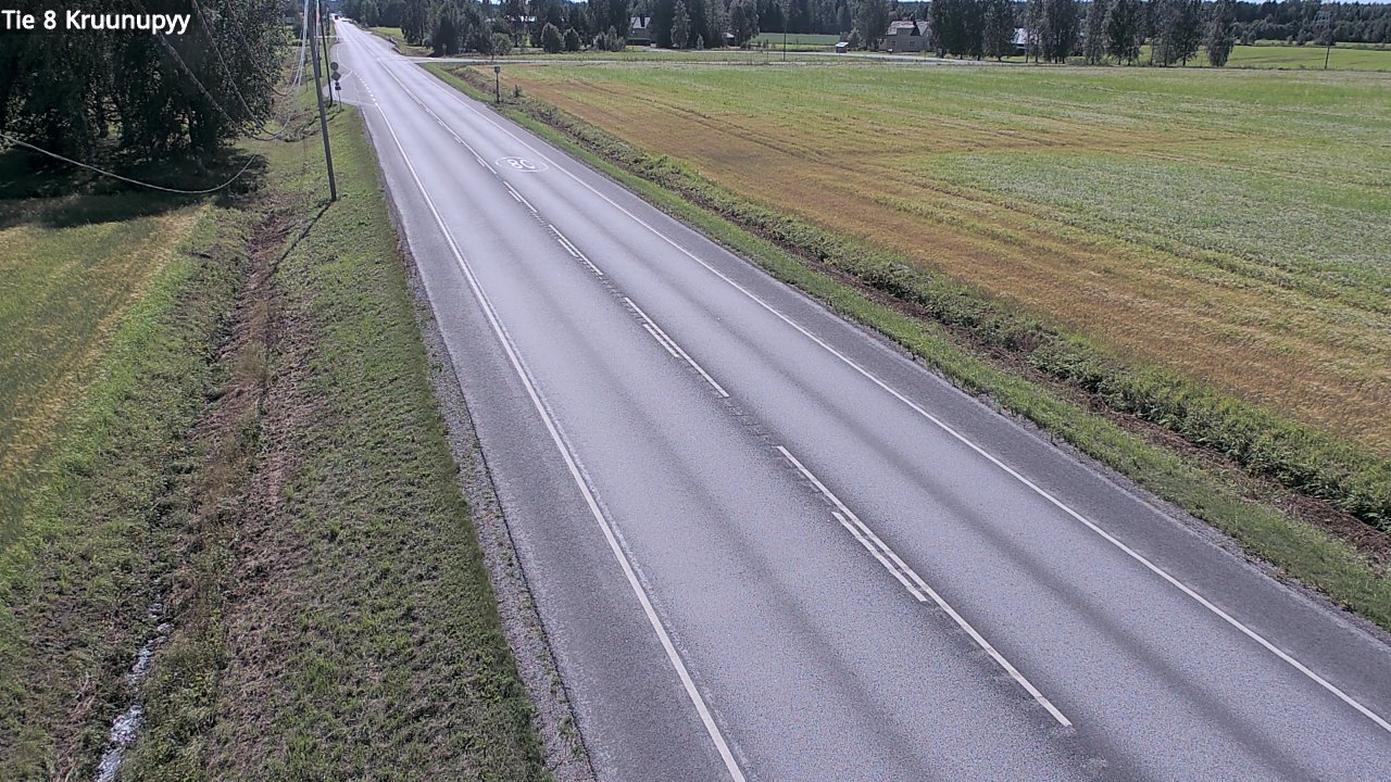 Kelikamerat Kuva Tie 8 Kruunupyy, Kruunupyy, Pohjanmaa
