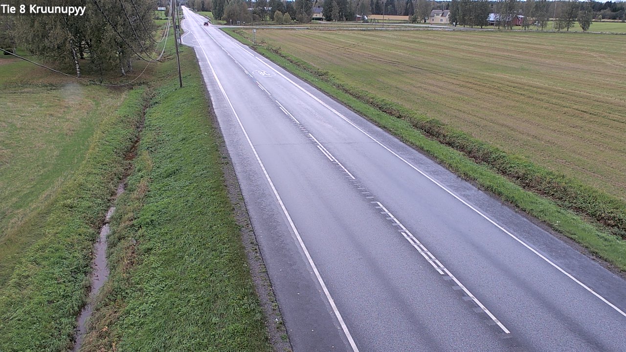 Weather Camera Image Road 8 Kruunupyy, Kruunupyy, Pohjanmaa
