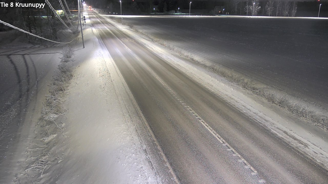 Kelikamerat Kuva Tie 8 Kruunupyy, Kruunupyy, Pohjanmaa